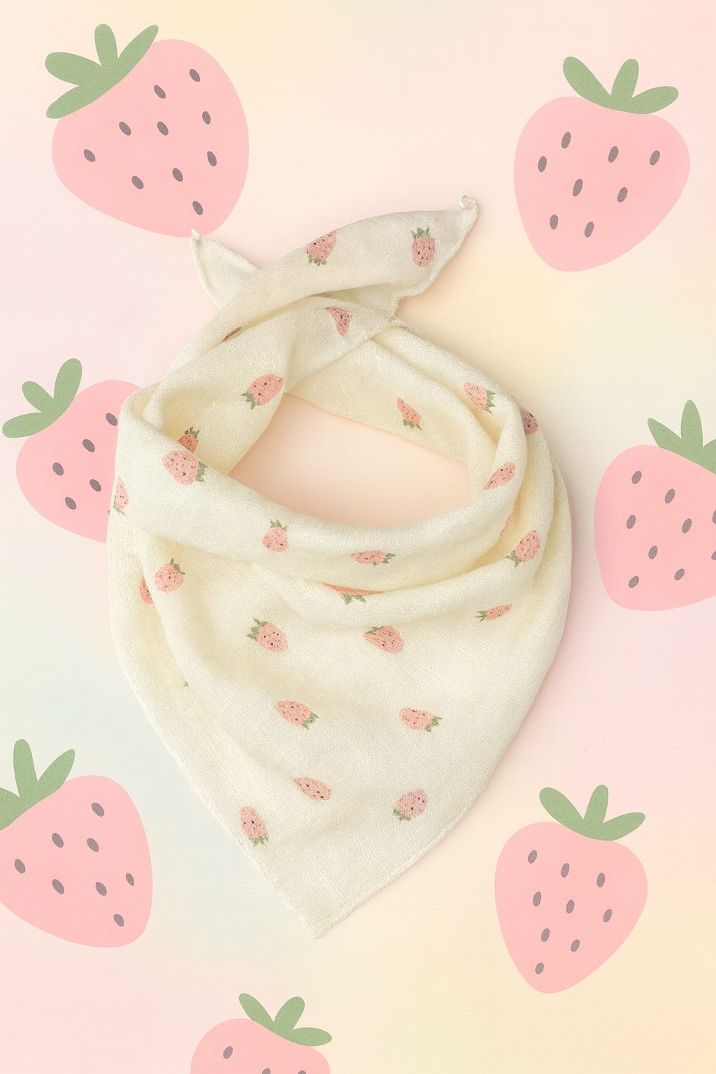 Bandana fraises 🍓